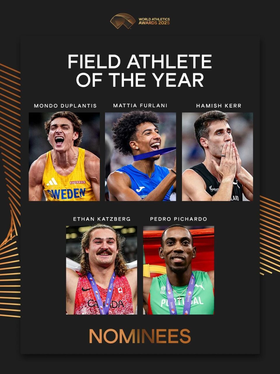 跳高冠军, 亚军